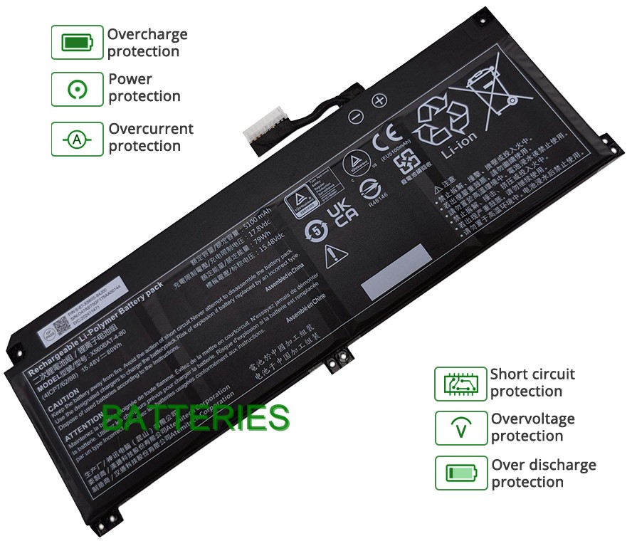 Images For 6-87-X560S-81N00 Battery