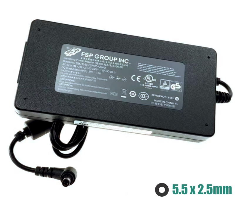 Images For 24V 5A 5.5X2.5MM adapter