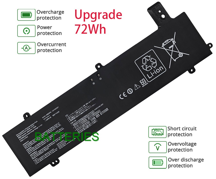 Images For ROG Flow Z13 GZ302EA-RU110W Battery