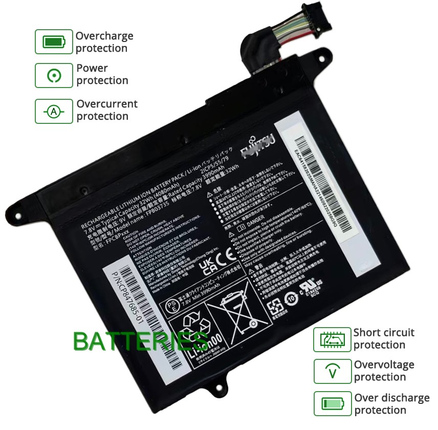 Images For LIFEBOOK WU4/J3 Battery